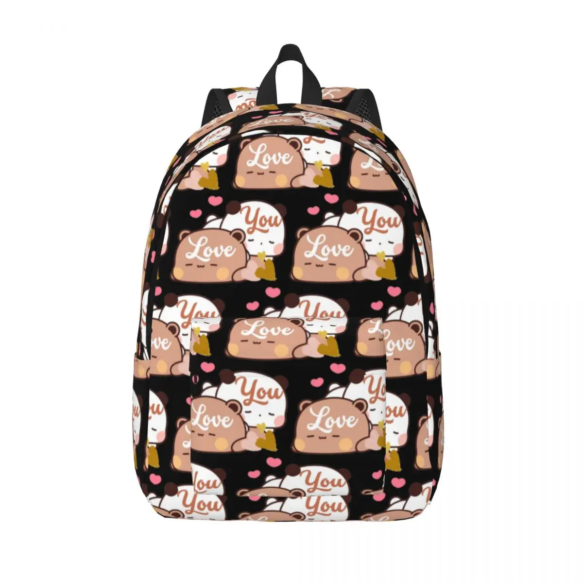Bear And Panda Bubu Dudu Balloon Student Backpack School Bag Hiking Travel Daypack for Men Women Bookbag Shoulder Bags