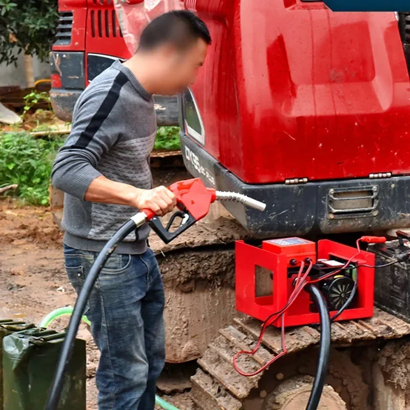 Elektryczna automatyczna pompa oleju napędowego o dużej przepustowości i wysokiej precyzji do pojazdów, małych cieczywózków, 12V 24V 220V, do diesla i oleju.