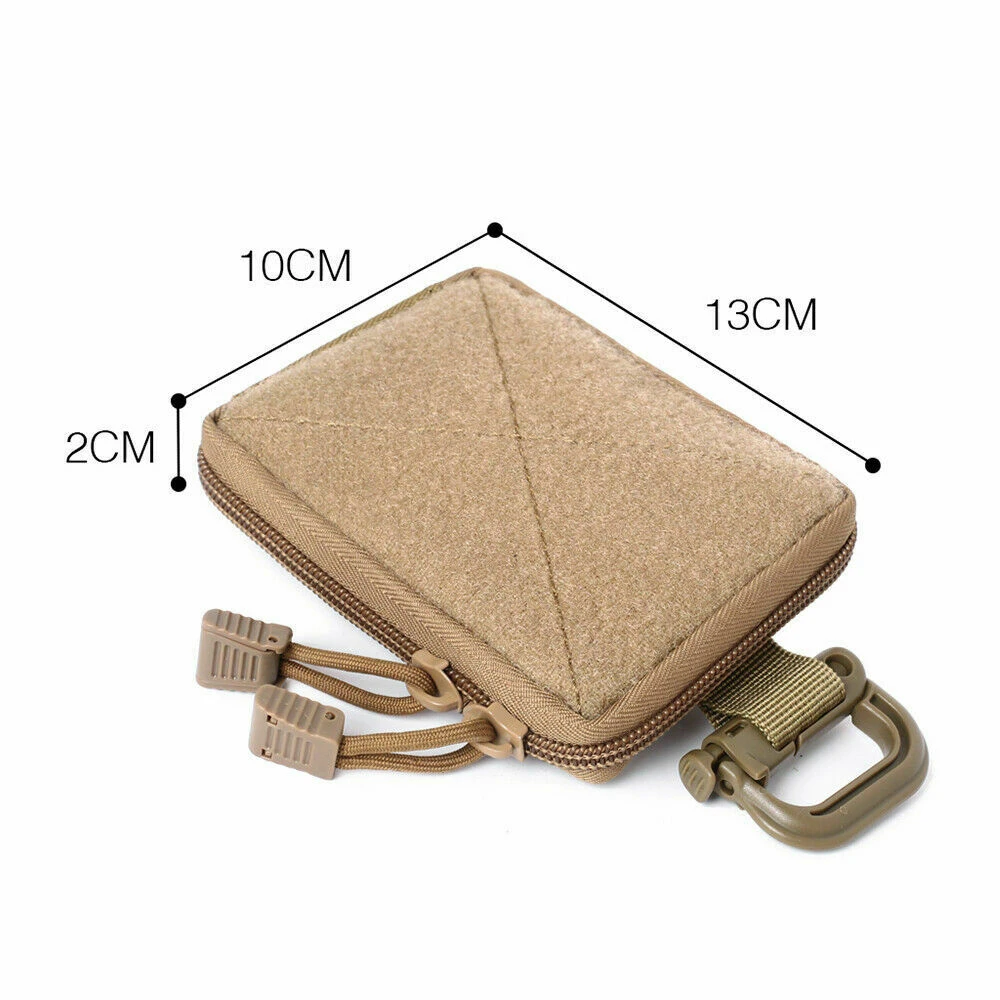 Durable Outdoor Hiking Small Wallet Organizer EDC Pouch Range Bag Sport Bags