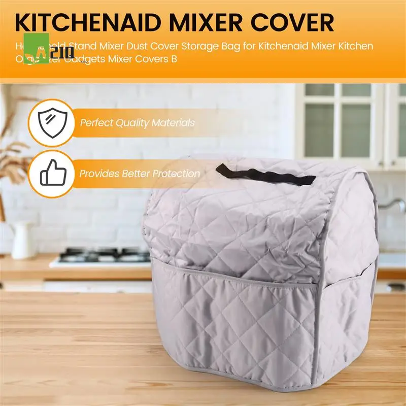

A21Q -Household Stand Mixer Dust Cover Storage Bag For Kitchenaid Mixer Kitchen Organizer Gadgets Mixer Covers