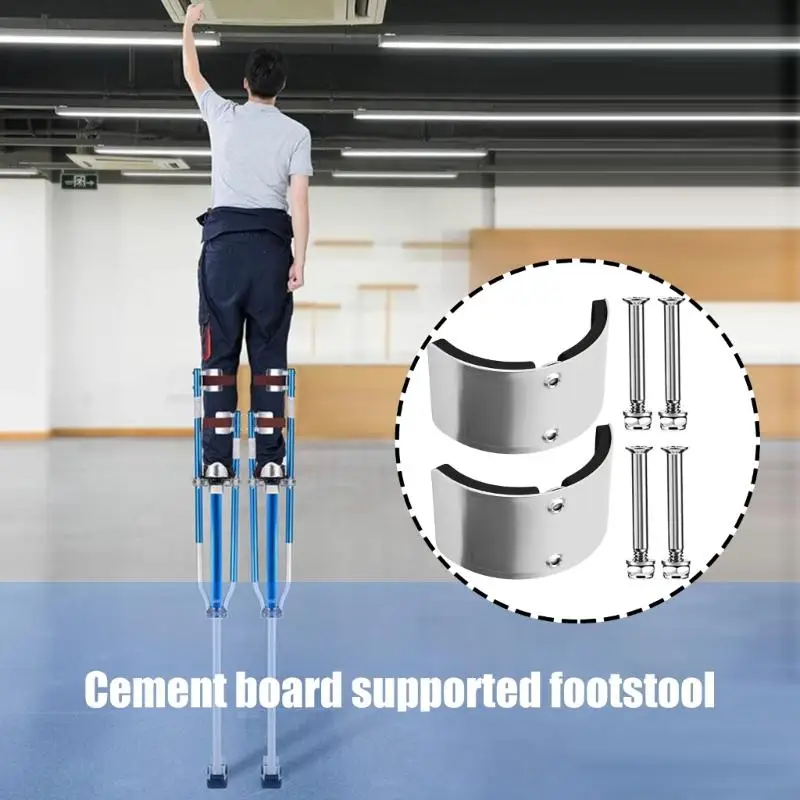 2pcs stilt stilt part stilt bend plates aluminium alloy plate plate stilts accessories kits m4yd