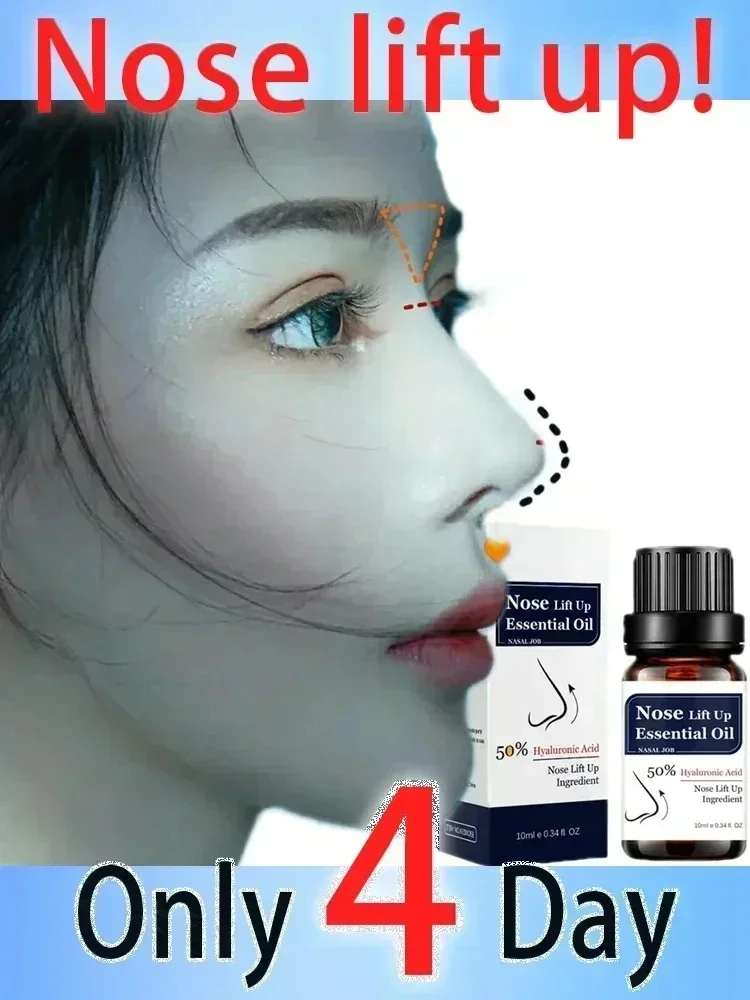 Nose Lift Up Essential Oil Natural Care Thin Smaller Nose Up High Heighten Rhinoplasty