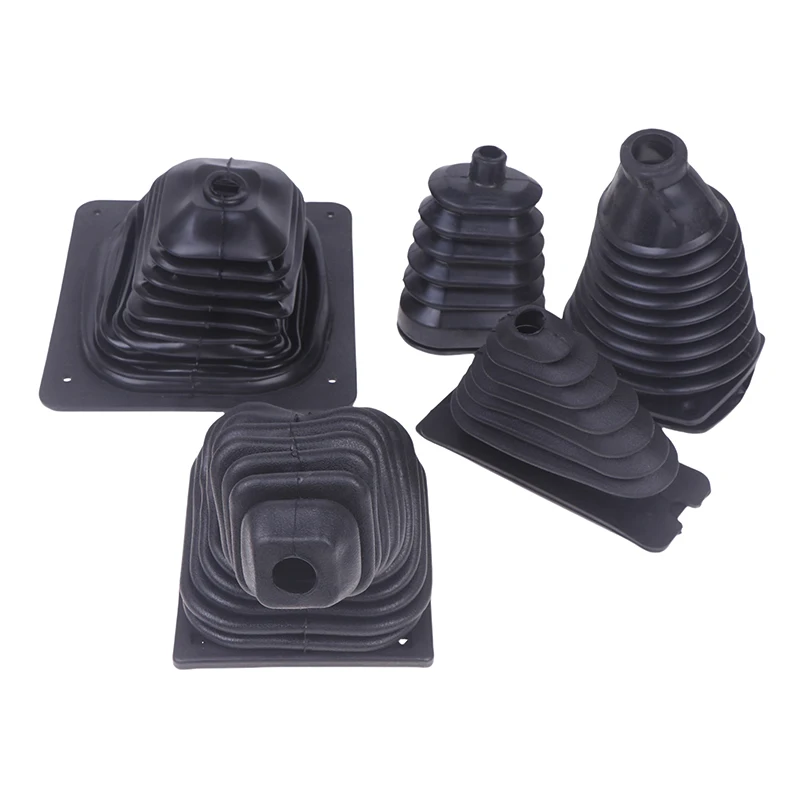 Cubierta antipolvo para carretilla elevadora, palanca de cambios de cargador, manija de válvula multidireccional, funda de goma, cuero antipolvo, 1 Uds.