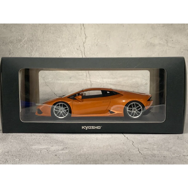 

Литой под давлением KYOSHO масштаб 1:18 Lamborghini Huracan LP 610-4 модель автомобиля из сплава, Коллекционная игрушка, подарок, сувенир, украшение для дисплея