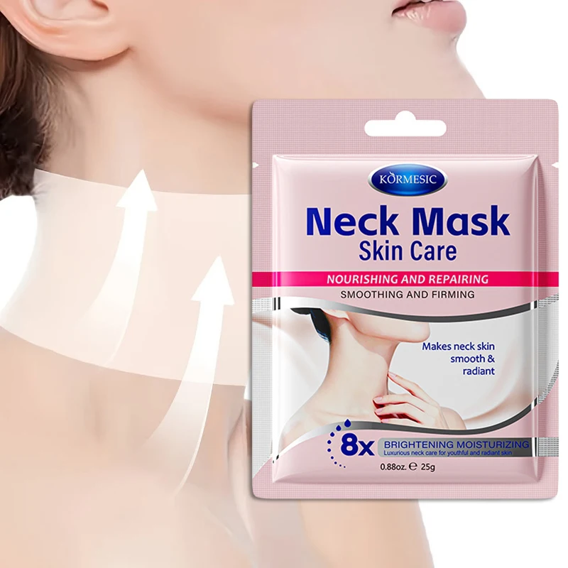 Niacinamide Brightening Hydrating Neck Mask 25g Centella Asiatica Gentle Repair Smoothing Firming Reduce Fine Lines Neck Care