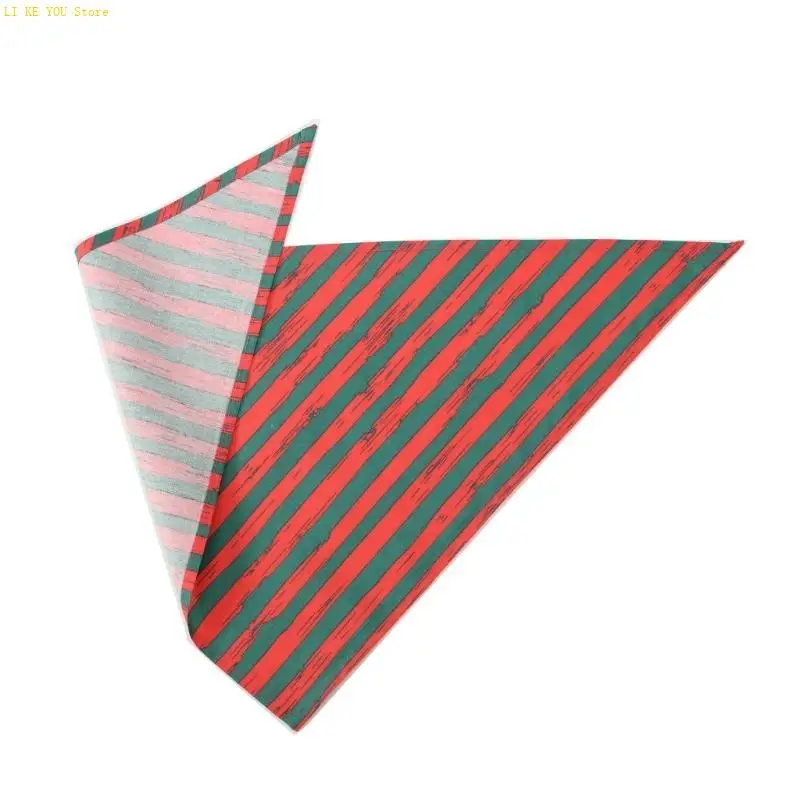 W3JE Dog Neckerchief Scarf Pet Accessories Christmas Neckwear Photo Props