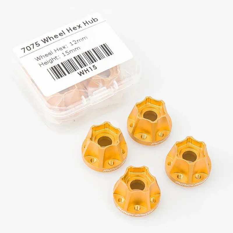 Badak 4 Buah 6Mm 9Mm 12Mm 15Mm 18Mm 22Mm RC Roda Hex Hub untuk 1/10 Crawler 1.9 2.2 Roda Axial SCX10 Capra MOA Shafty