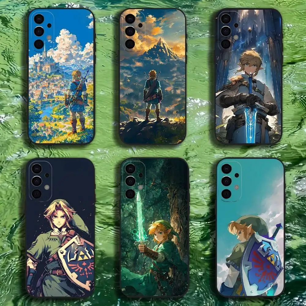 

Game The L-Legend of Zelda Phone Case For Samsung S25,S24,S21,S22,S23,S30,Ultra,S20,Plus,Fe,Lite,Note,10,9,5G Black Cover
