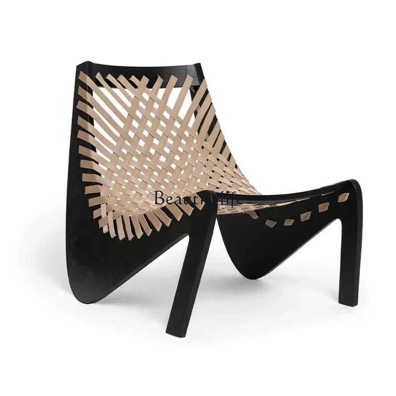 

3Outdoor courtyard leisure rattan chair terrace aluminum alloy braided rope balcony chair