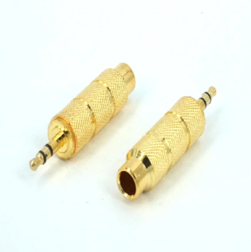 

200pcs Microphone 3.5mm Male to 6.35mm Female Plug Headphone Audio Connector Adapter