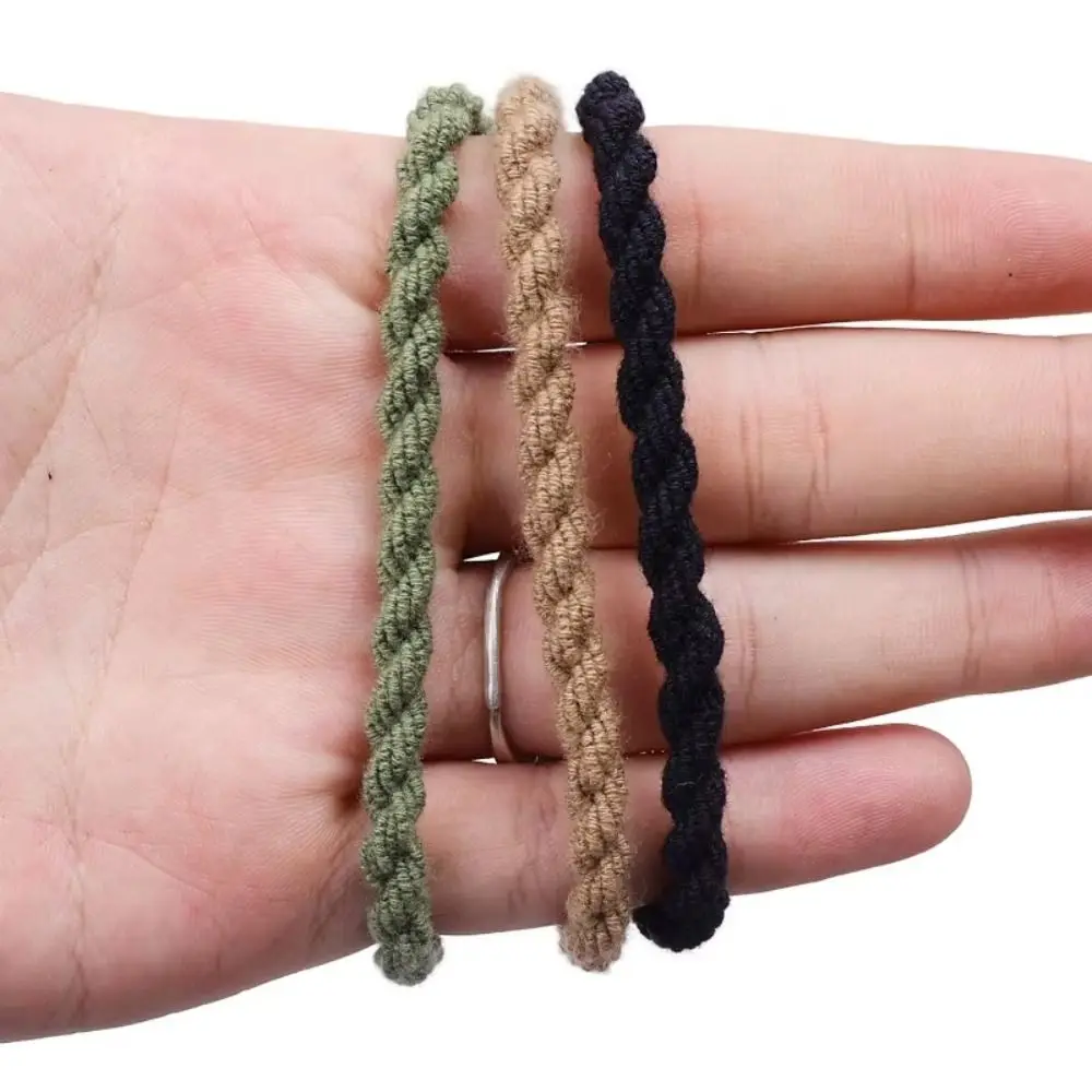 2Pcs Durable 18cm Trouser Leg Straps Polyester Black Green Khaki Leg Ties Rope Riding Boot Rubber Band Outdoor Hiking