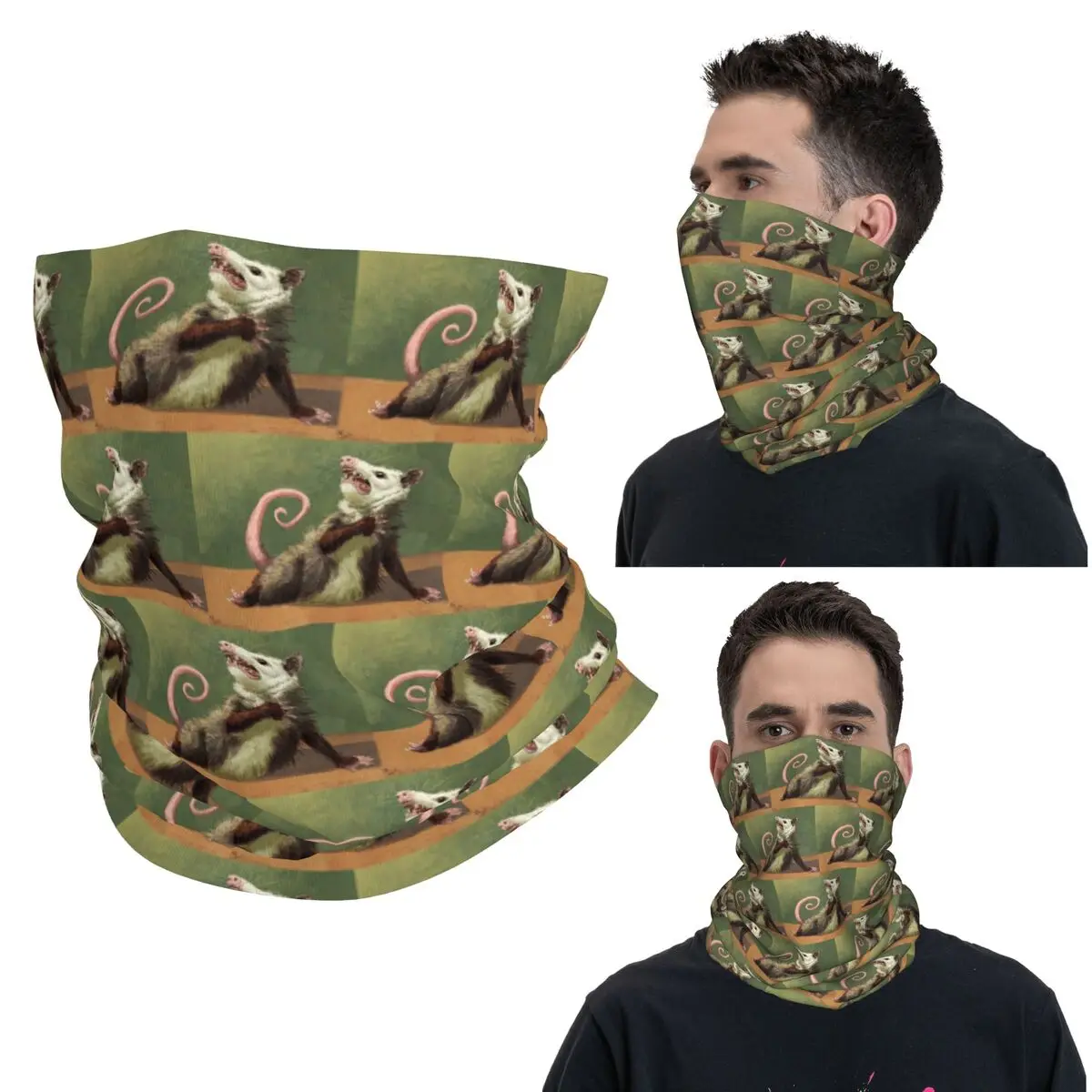 

Аматорская опоссум-актриса, бандана, чехол на шею, шарф с принтом, многофункциональная повязка на голову для верховой езды, дышащая унисекс для взрослых