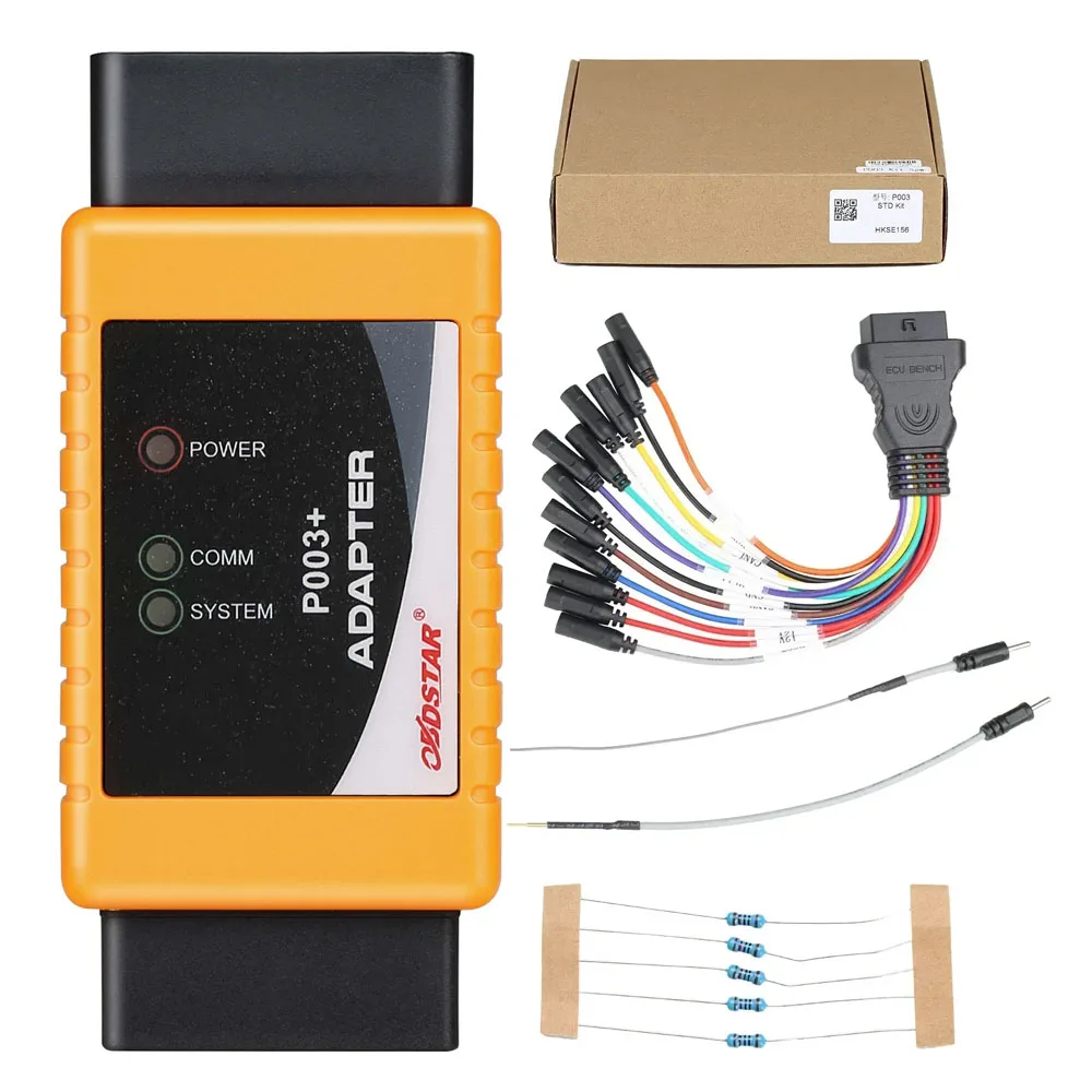 OBDSTAR P003+ Bench/Boot Adapter Kit Read ECU Tool CS PIN Work with OBDSTAR IMMO Tablets/X300 DP/X300 Pro4/DC706/X300 DP Plus