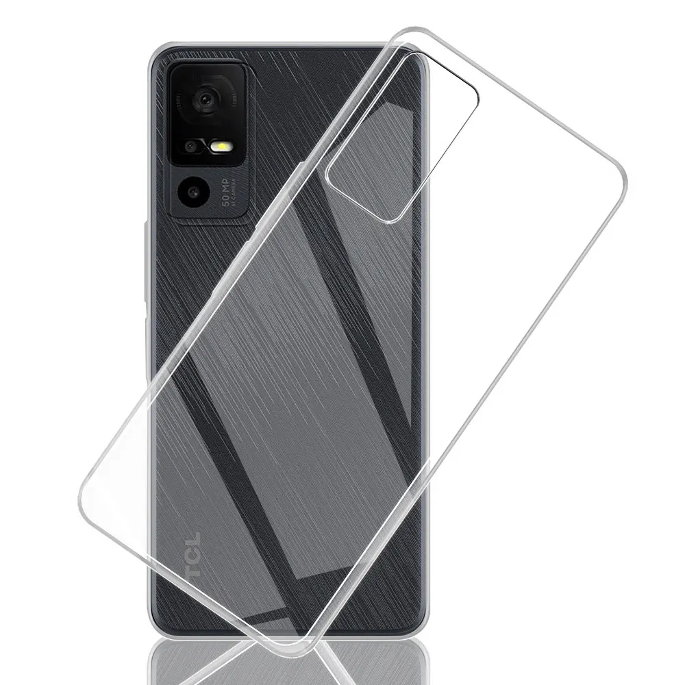Funda transparente de silicona para teléfono, carcasa suave para TCL 40 SE, TCL 30se, 20SE, 10SE