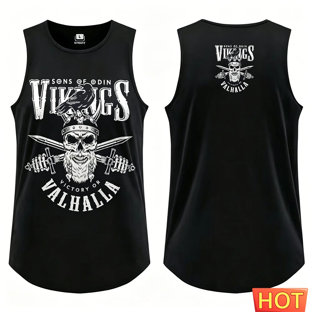 Retro fitness vest Summer Men Sleeveless Gym T-shirt 3D Graphic men's t-shirts and tank tops Men clothing Men's sports tank tops