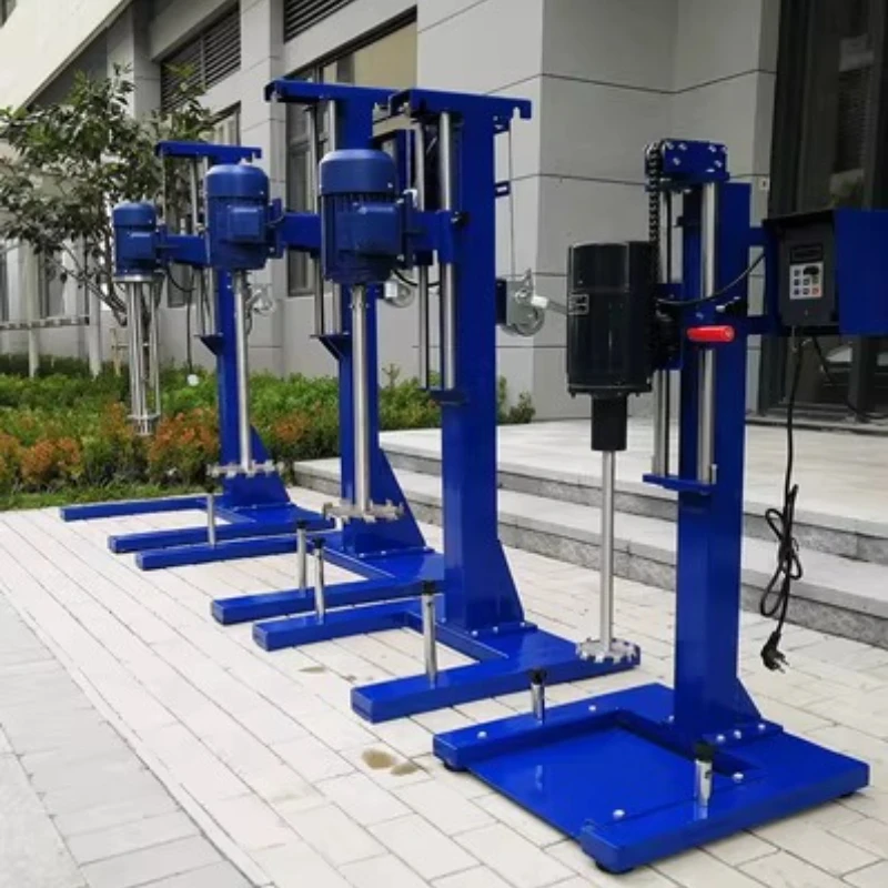 

High-power production disperser Industrial dispersion mixer 3KW paint and coating explosion-proof variable frequency disperser