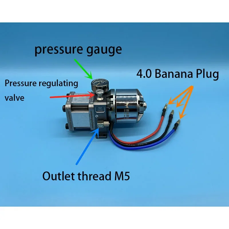 Model Hydraulic Excavator Oil Pump Italy 5055 Oil Pump with Pressure Gauge Voltage Regulation Dump Truck