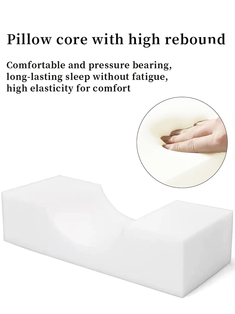 U-shaped Eyelash Pillow for Eyelash Extension,Eyelash Salon,Beauty A Body Salons.High Resilience Sponge Material.Eyelash Tools