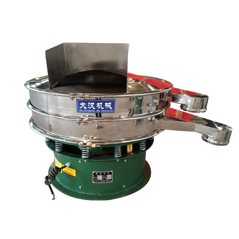 

Industrial Round Sesame Seeds Maize Cheese Fruit Protein Coconut Potato Cereal Grain Vibrating Sieve Screen Sifter Machine