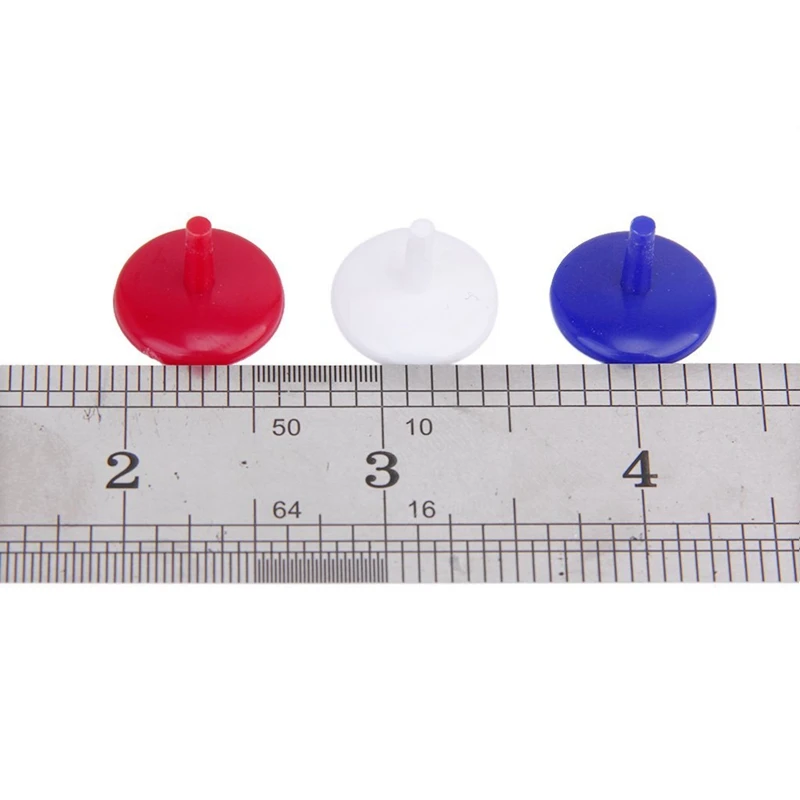 300 PCS Golf Ball Marker 18Mm Random Color