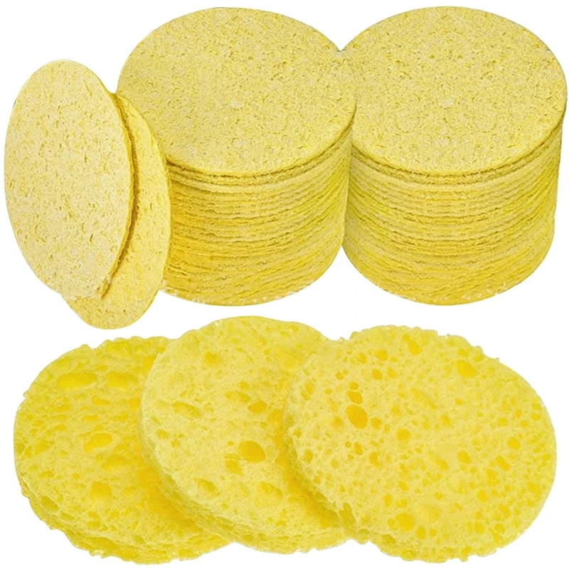 Compressed Facials Sponges,Cosmetic Spa Sponges for Facials Cleansing Makeup Remover