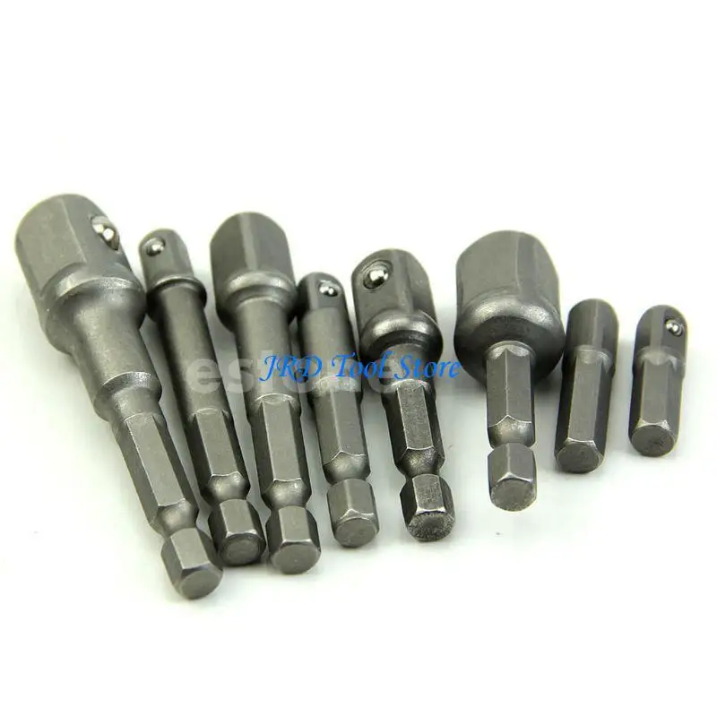A2UD 1/4 "파워 드릴 비트 드라이버 헥스 소켓 바 렌치 어댑터 확장