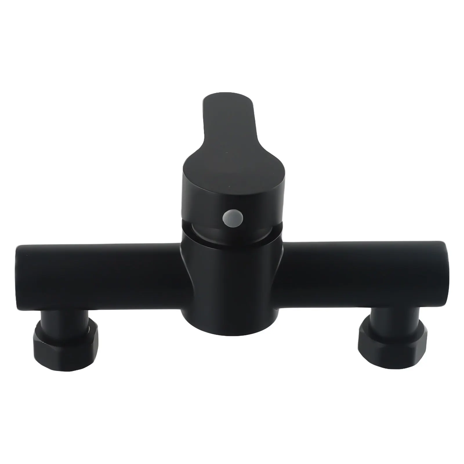 Parts Shower Faucet 1Pcs 304 Stainless Steel Black G1/2 Inch Hot Cold Water Regulator Wall-mounted High Quality