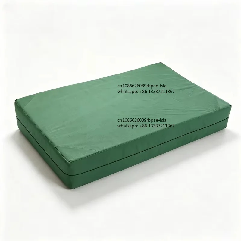 Custom Gymnastic Landing Mat Safety Soft Foam Mat Portable Kids Exercise Mats with Handles for Bars
