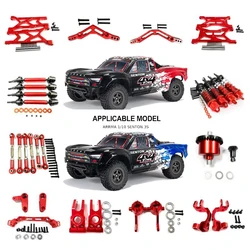 Rcgosfollow 1/10 Arrma Senton Vorteks Typhon Big Rock Metal Upgrade anteriore posteriore braccio oscillante CVD tazza dello sterzo Servo tirante cambio