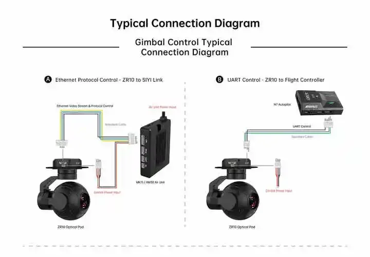 Venda quente especial estável câmera cardan mini cardan profissional óptico pod cardan
