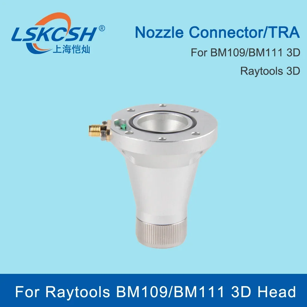   Capacidade do sensor TRA 3D do conector do bocal do laser da fibra para a cabeça de corte do laser de BM109/BM111 3D