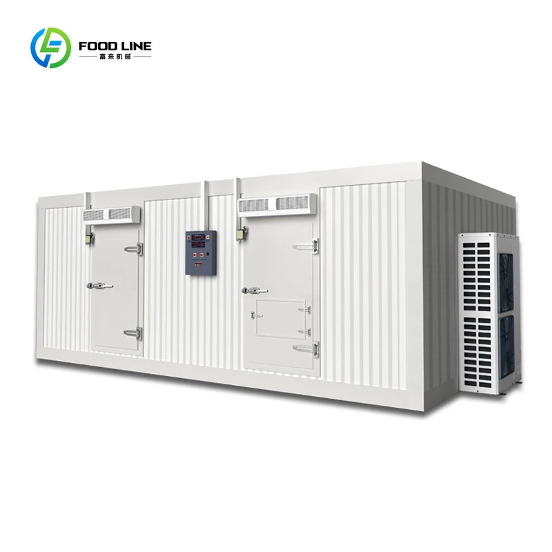 

Commercial Cold Room PU Sandwich Panel Freezing Cold Storage Walk in for Fruits Vegetable Meat Sea Food