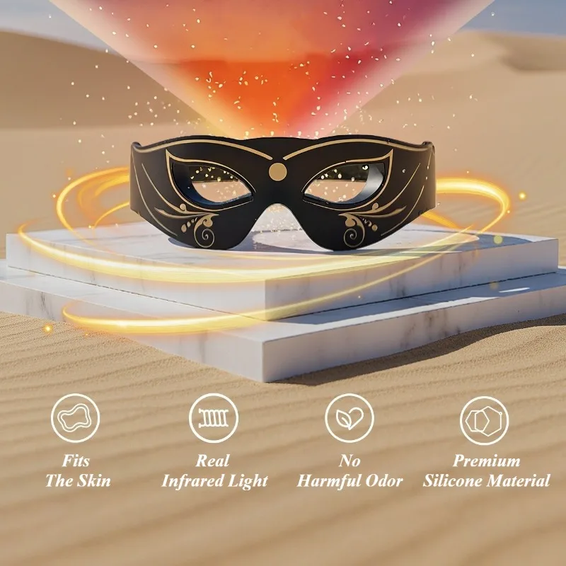 الأشعة تحت الحمراء الإشعاع العين مدلك العيون الجمالية معدات تدليك إزالة الدهون المنزل استخدام أجهزة التجميل آلة التجميل القابلة لإعادة الشحن #4