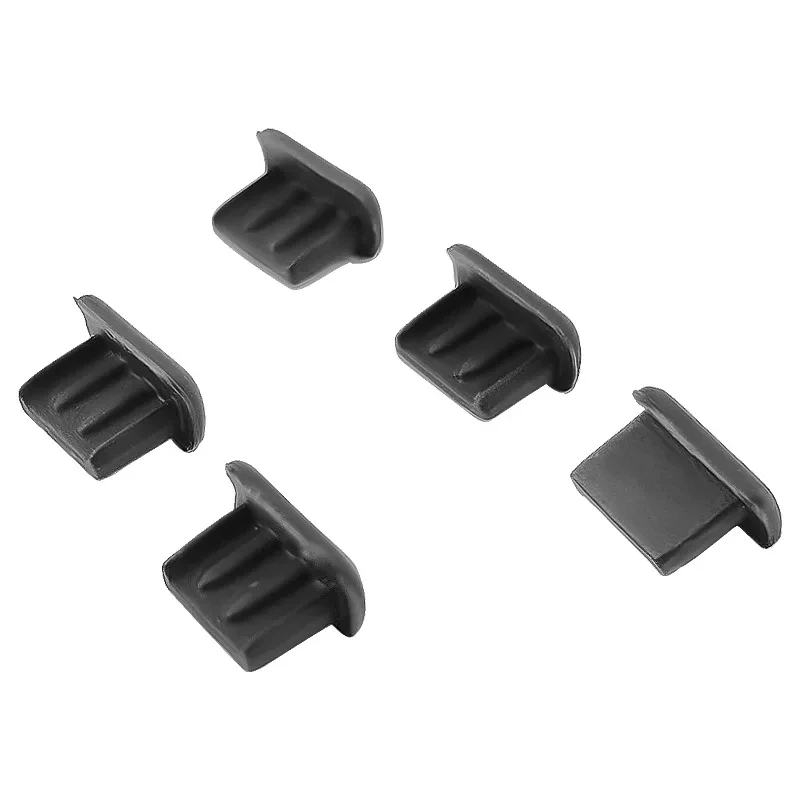 10 sztuk silikonowa miękka wtyczka Micro USB osłona przeciwkurzowa ochrona portu ładowania dla IPhone telefon komórkowy Cap Port Protector — zdjęcie 3