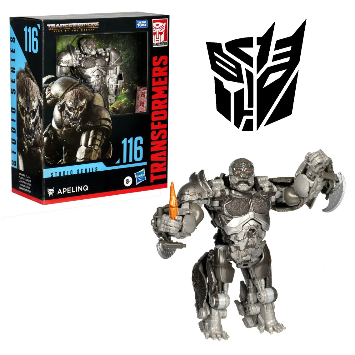 

Hasbro Transformers Studio Series: Leader Class Rise of The Beasts Apelinq Подарок на день рождения Новые фигурки Рождественский подарок