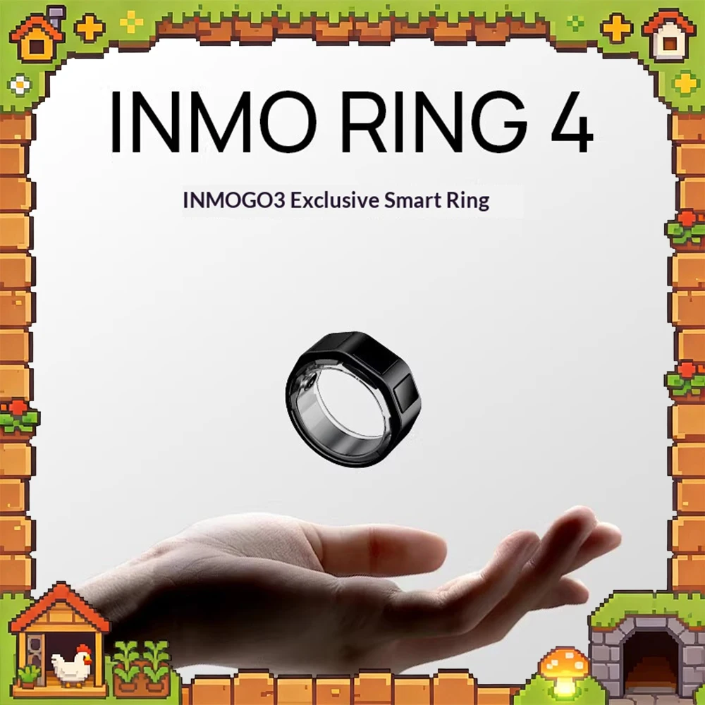 

Умное кольцо INMO Ring4 GO3: эксклюзивное смарт-кольцо с дистанционным управлением, сверхдолгим сроком службы батареи и водонепроницаемостью IPX5