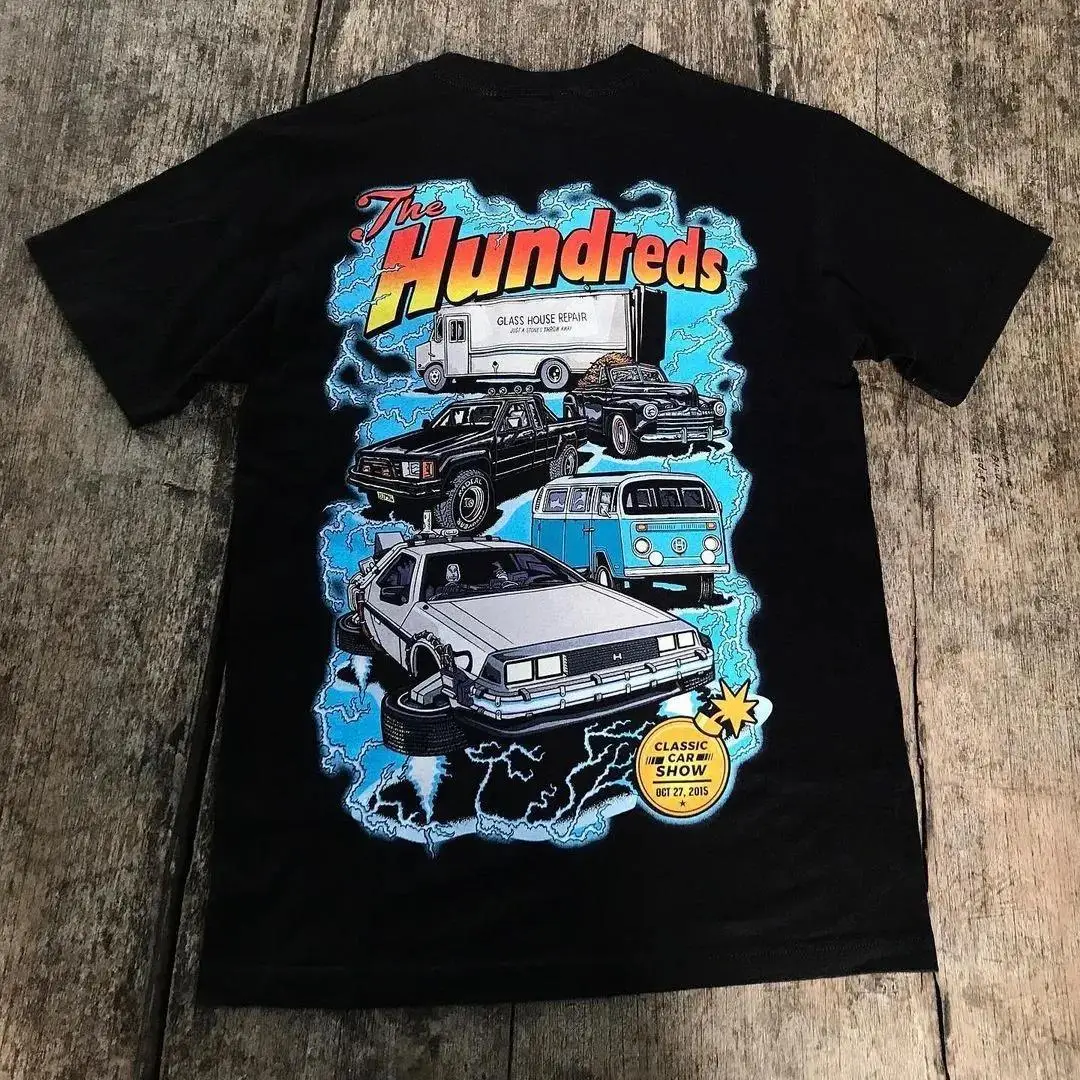 

American Summer New Trend Printing Loose Casual Versatile Short-sleeved T-shirt Men and Women Couples Top Ins