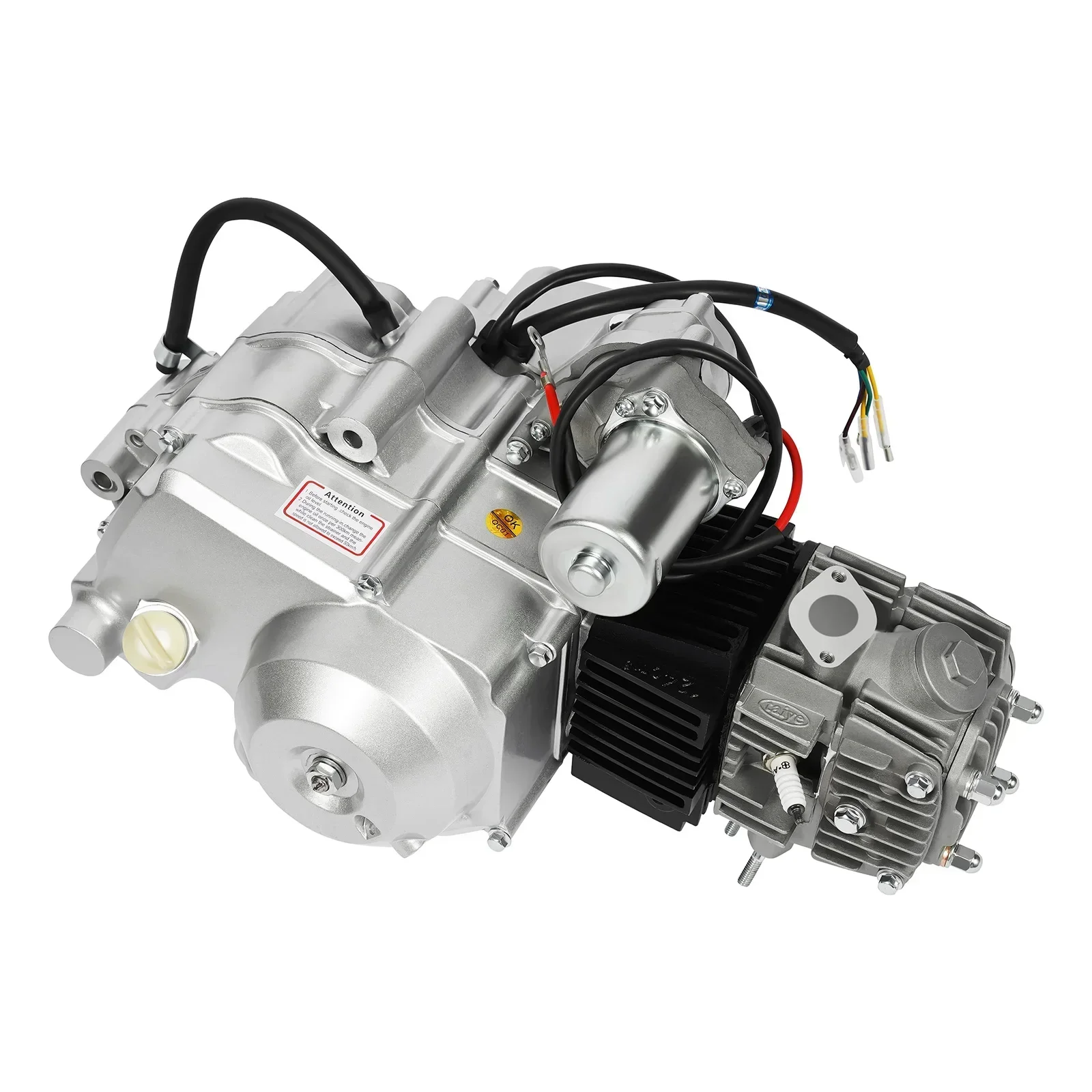 125cc مجموعة محرك الدراجة النارية 4 السكتة الدماغية محرك موتو صغير مجموعة كاملة ل Go Kart PZ19 المكربن 8.5N.m 900 مللي خزان الوقود 35 مللي فلتر الهواء