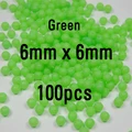 Green 6x6mm