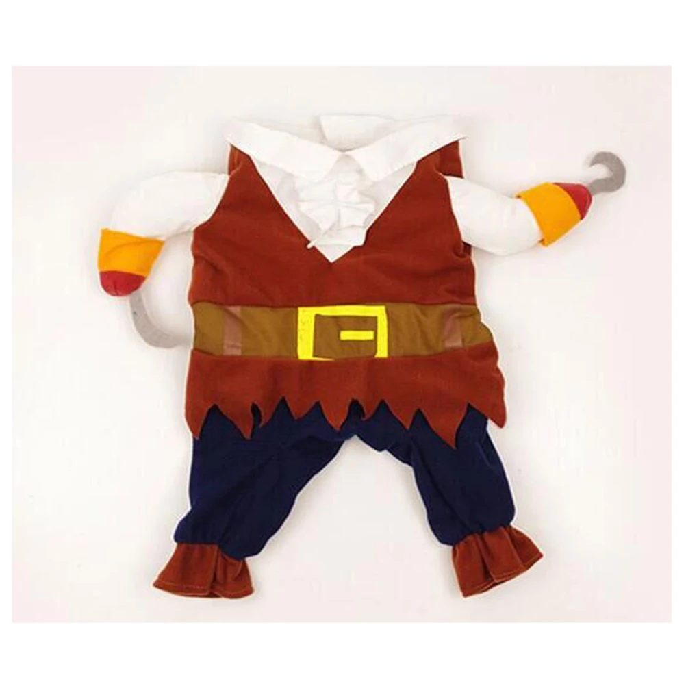 

Fancy Pet Transformation Pirate Set Has Dog Suit Costume Simple Halloween Clothes Man