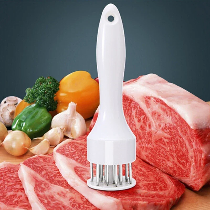 Household Broken Rib Tender Meat Needle Pork Chop Chicken Chop Chicken Wings Meat Tenderizing Needle Tenderizer Stainless Stee