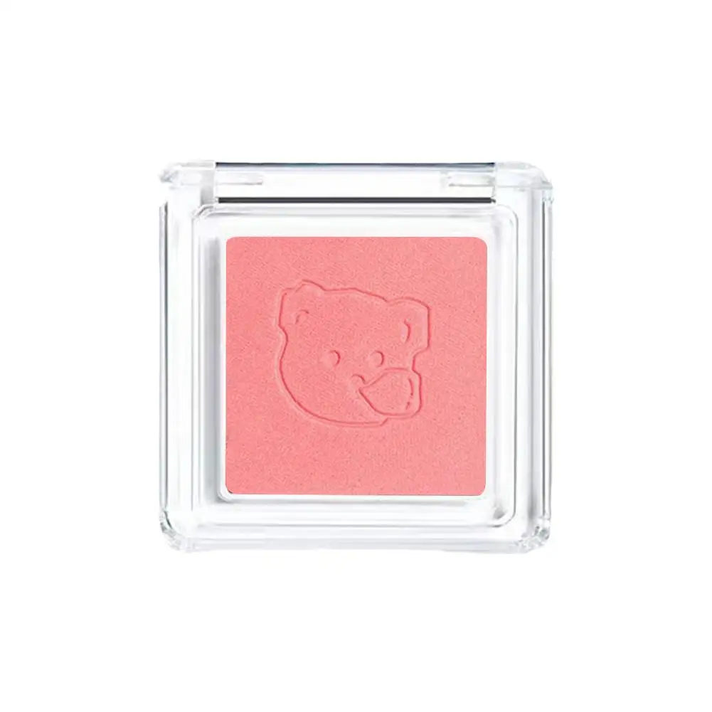 Girl's Maquiagem Pó Macio Blush, Naturalmente Pigmentado Matte Cosméticos, Contorno Em Pó Blush, Monocromático Rosto Blush, T3N6