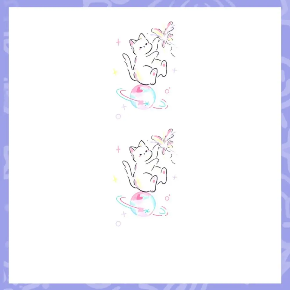 

Natural Temporary Tattoos Face Tattoo Butterfly Face Decal Makeup Face Stickers Long Lasting INS Style Tattoo Sticker Girls