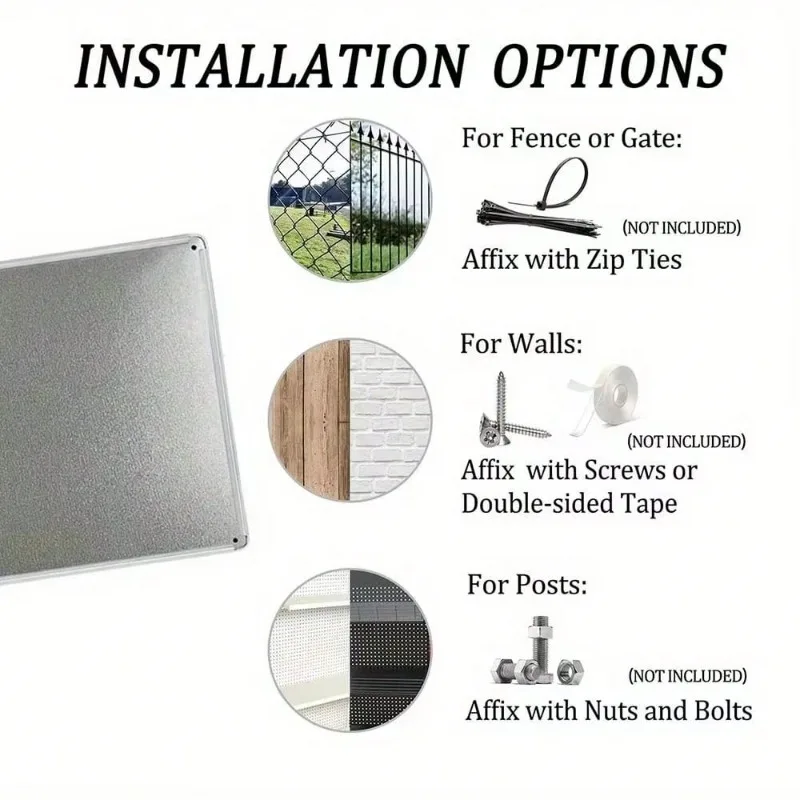 لوحة لافتة معدنية كلاسيكية حصرية - قطعة واحدة مقاس 8 × 12 بوصة |   ديكور مثالي لسطح الفناء في الفناء الخلفي للمزرعة