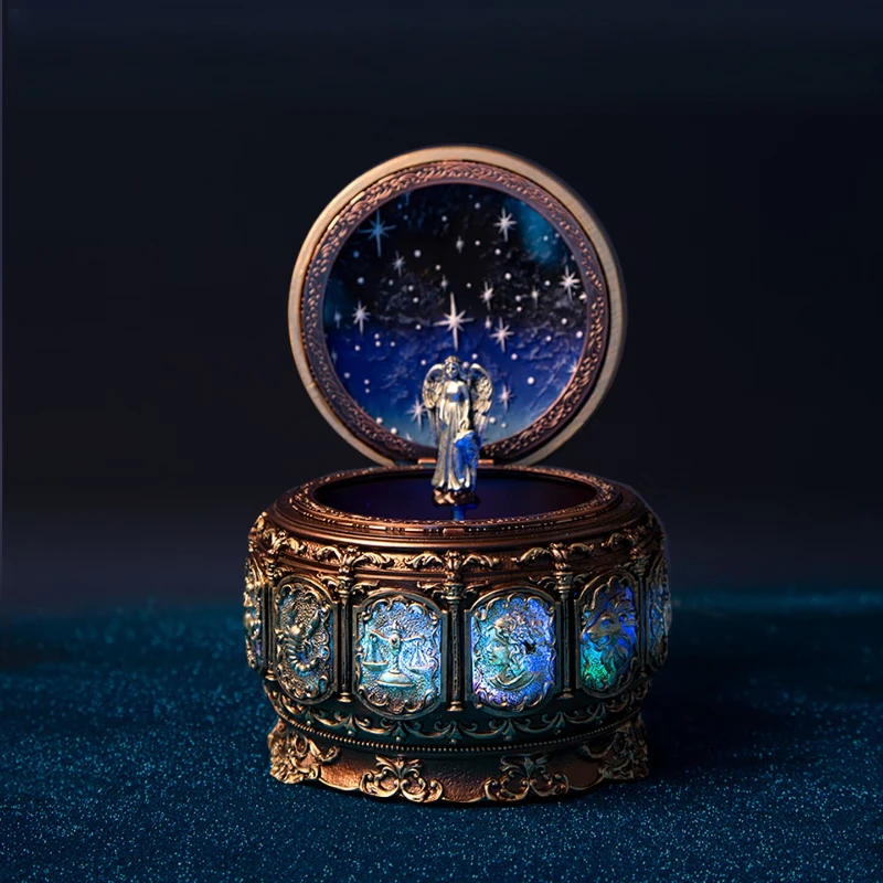 Carousel Music Box Music Box Bird Poetry Graduation Season Birthday Gift Girlfriend Girl Girlfriend Girl