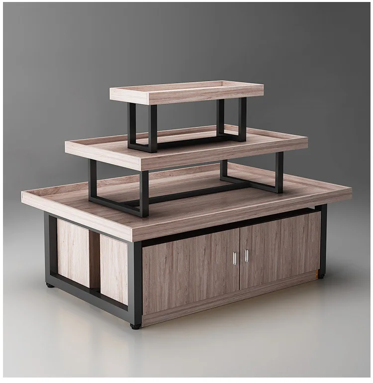 

Supermarket Nakajima Stacking Head Shelf Cosmetics Maternal and Infant Products Jewelry Shoes Store Promotional Desk Books Toys