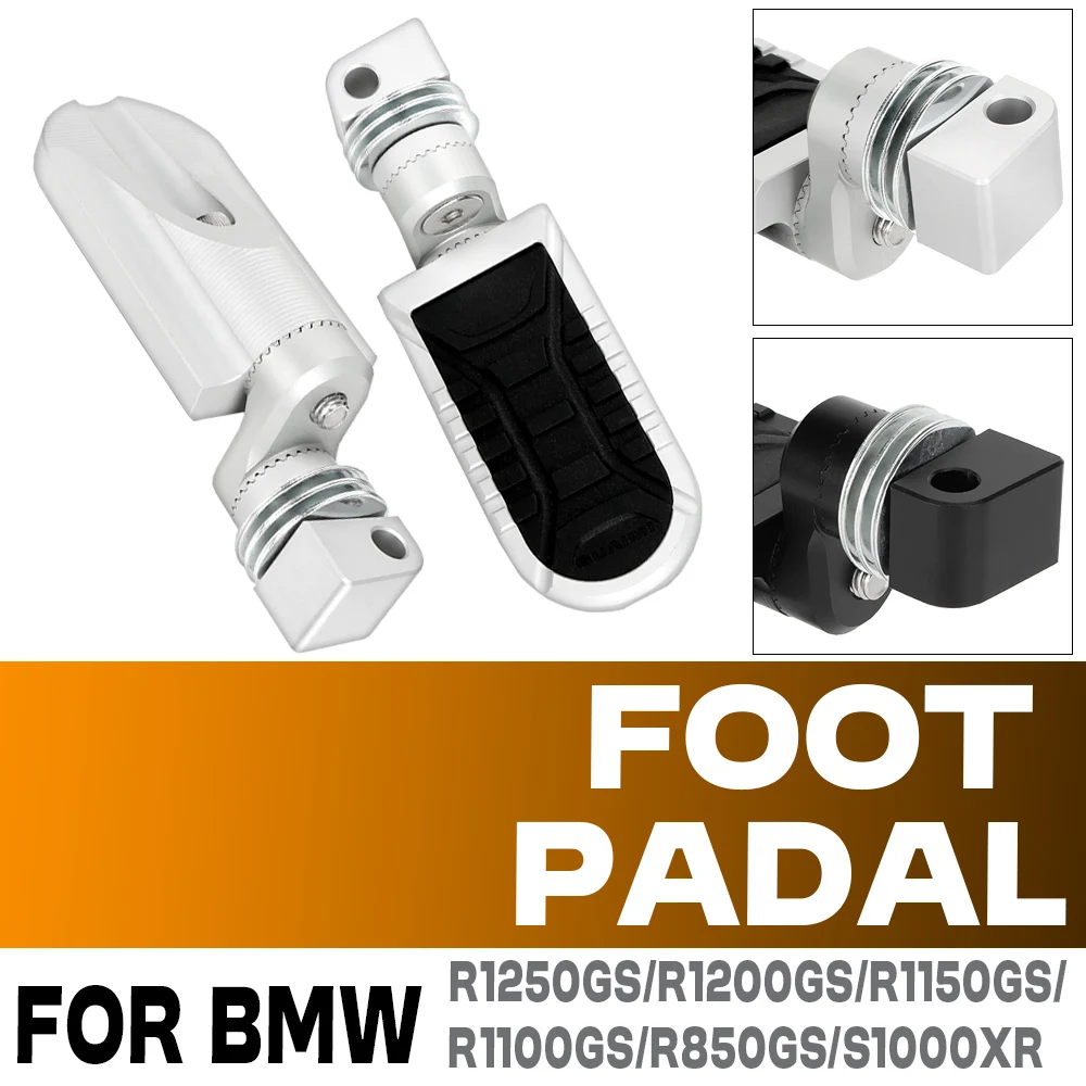 

For bmw r1200 gs R 1200GS LC R1250GS ADV r1100gs R1150GS R850Gs S1000XR Motorcycle Passenger Foot Pegs Rear Footrest Accessories