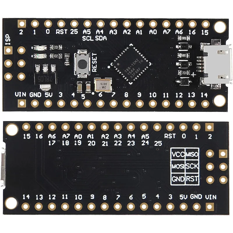 MH-Tiny ATTINY88 micro placa de desarrollo 16Mhz /Digispark ATTINY85 actualizado /NANO V3.0 ATmega328 extendido Compatible con Arduino