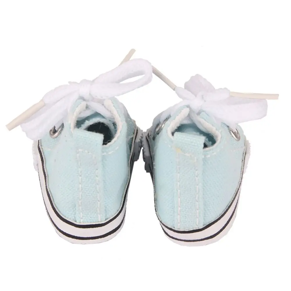 

Handmade Cute Doll Mini Canvas Shoes Kawaii Mini BJD Doll Shoes Plastic 5CM Doll Casual Canvas Shoes Blythe Doll Toy