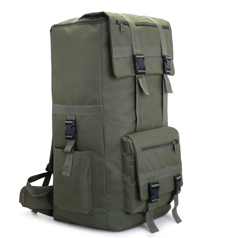 Imagem -02 - Grande Capacidade Militar Tático Mochila Caminhadas ao ar Livre Trekking Camping Viagem Impermeável Mochila Oxford Mochila 80l 120l